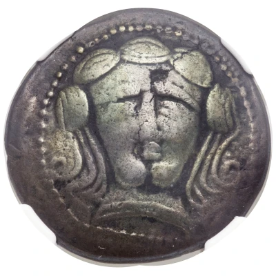 Tetradrachm Apollokopf Type 250 BC - 201 BC front