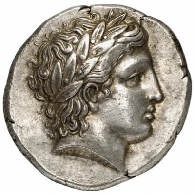 Tetradrachm - Ariston Olynthos 355 BC - 352 BC front