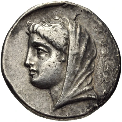 Tetradrachm - Athamas 345 BC - 340 BC back