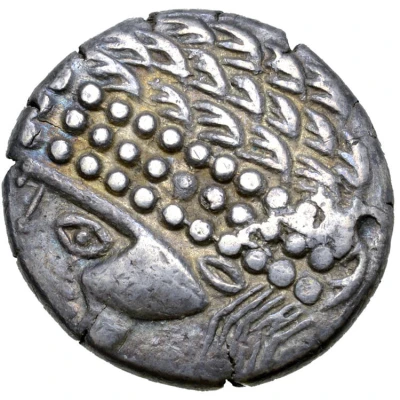 Tetradrachm Augen-Stamm Type 200 BC - 1 BC front