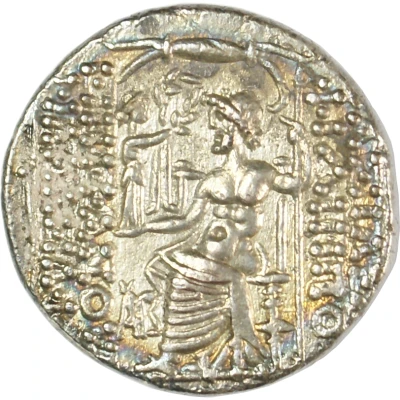 Tetradrachm Aulus Gabinius 57 BC - 55 BC back