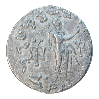 Tetradrachm - Azes II Taxila Sirsukh 35 BC - 12 BC back