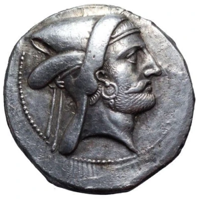 Tetradrachm - Bagadates I Temple reverse 164 BC - 146 BC front