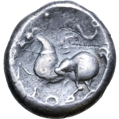 Tetradrachm Baumreiter Type, Verwilderten Group 300 BC - 201 BC back