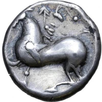 Tetradrachm Baumreiter Type 300 BC - 201 BC back