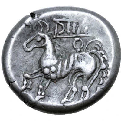 Tetradrachm Brezelohr A Type 200 BC - 1 BC back