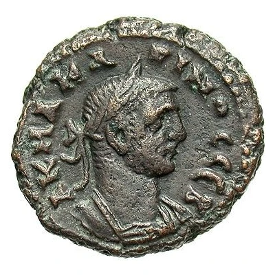 Tetradrachm - Carinus L-B; Year front