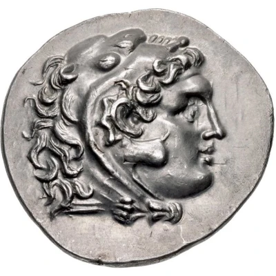 Tetradrachm - Cavarus In the name of Alexander III; Kabyle 225 BC - 215 BC front