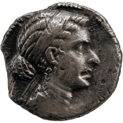 Tetradrachm - Cleopatra VII Ascalon 50 BC - 49 BC front