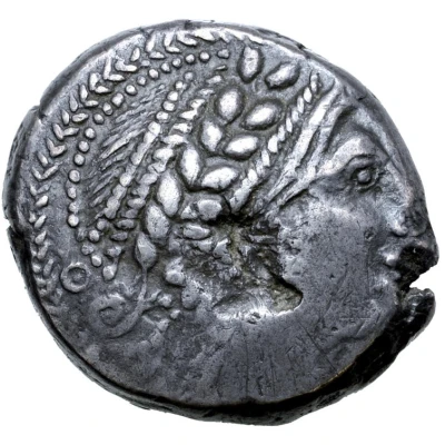 Tetradrachm Congesa Type 200 BC - 1 BC front