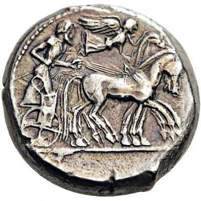 Tetradrachm - Deinomenid Tyranny 480 BC - 475 BC front