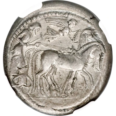 Tetradrachm - Deinomenid Tyranny 478 BC - 475 BC front