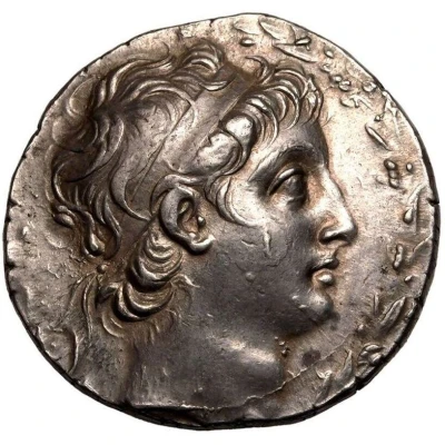 Tetradrachm - Demetrios II Nikator 168 145 BC front