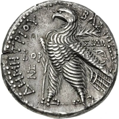 Tetradrachm - Demetrios II Sidon 167-172 146 BC - 141 BC back