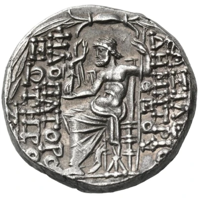 Tetradrachm - Demetrios III Eukairos 217-221 96 BC - 92 BC back