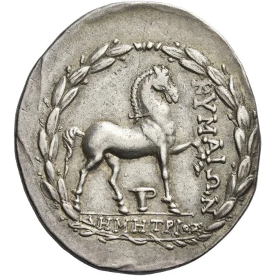 Tetradrachm - Demetrios 160 BC - 150 BC back