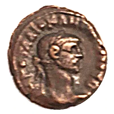 Tetradrachm - Diocletianus Athena front