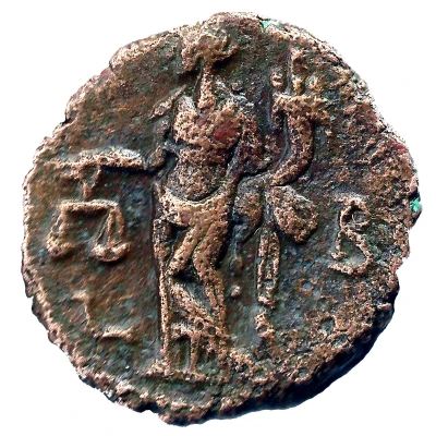 Tetradrachm - Diocletianus L B; Dikaiosyne; Alexandria back