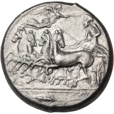 Tetradrachm - Dionysius I 405 BC - 395 BC front