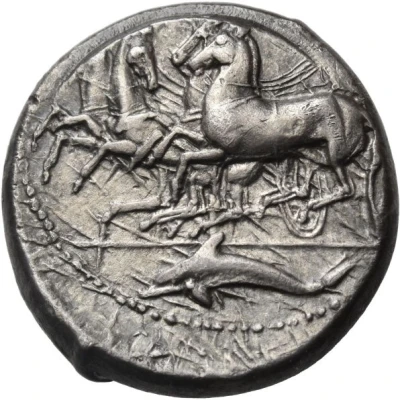 Tetradrachm - Dionysius I 405 BC - 400 BC front