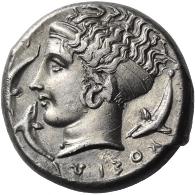 Tetradrachm - Dionysius I 405 BC - 400 BC back