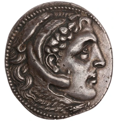 Tetradrachm - Diophanes In the name of Alexander III 201 BC - 190 BC front