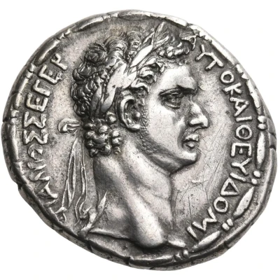 Tetradrachm - Domitian front