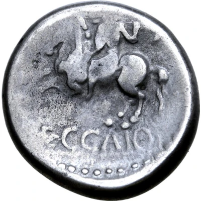 Tetradrachm Eccaio Type 100 BC - 1 BC back