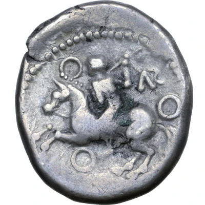 Tetradrachm Eccaio Type 100 BC - 1 BC back