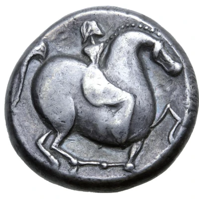 Tetradrachm Entenschnabel Type 300 BC - 201 BC back