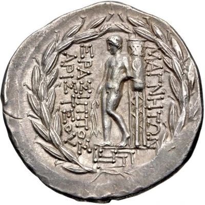 Tetradrachm - Erasippos son of Aristeos 150 BC - 140 BC back