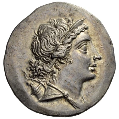 Tetradrachm - Erognetos, son of Zopyrion 155 BC - 145 BC front