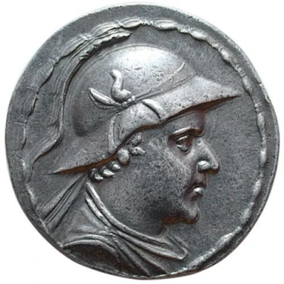 Tetradrachm - Eucratides I 170 BC - 145 BC front