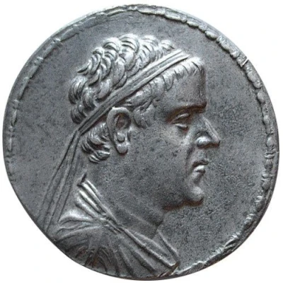 Tetradrachm - Eucratides I 170 BC - 145 BC front