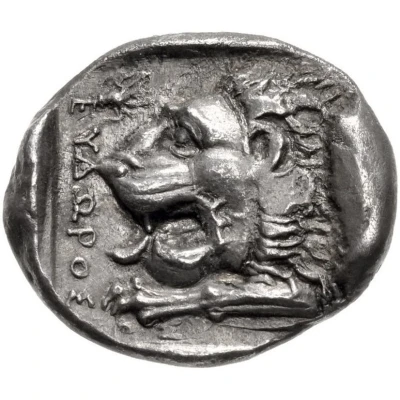 Tetradrachm - Eudoros 395 BC - 380 BC back