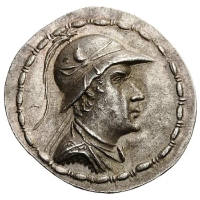 Tetradrachm - Eukratides I 170 BC - 145 BC front