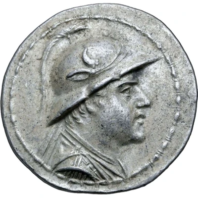 Tetradrachm - Eukratides I 170 BC - 145 BC front