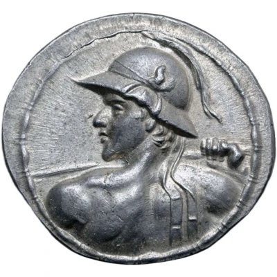 Tetradrachm - Eukratides I 170 BC - 145 BC front