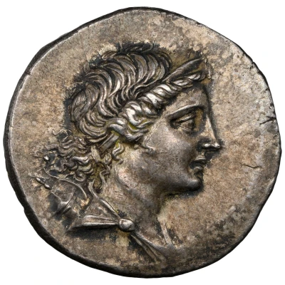 Tetradrachm - Euphemus, son of Pausanias 155 BC - 145 BC front