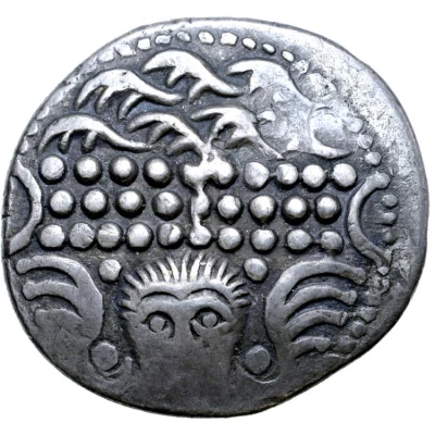 Tetradrachm Frontalgesicht Type 200 BC - 1 BC front