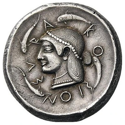 Tetradrachm - Gelon I 485 BC - 483 BC back