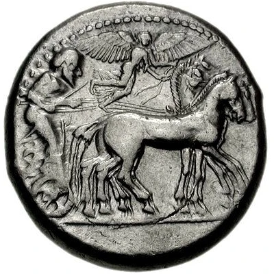 Tetradrachm - Gelon I 480 BC - 478 BC front