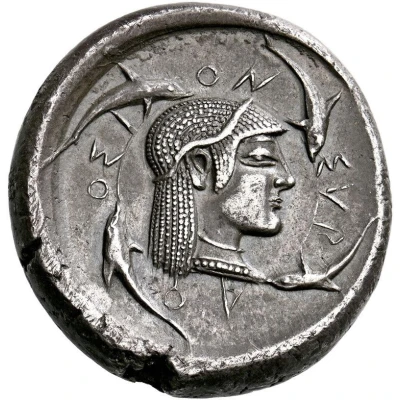 Tetradrachm - Gelon I 485 BC - 480 BC back