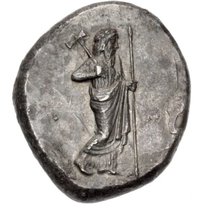 Tetradrachm - Hecatomnus Mylasa 392 BC - 377 BC front