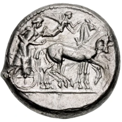 Tetradrachm - Hiero I 475 BC - 470 BC front