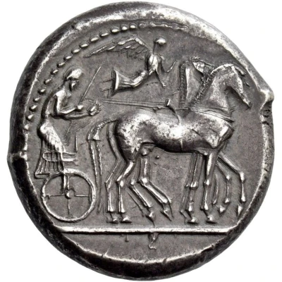 Tetradrachm - Hiero I 475 BC - 470 BC front