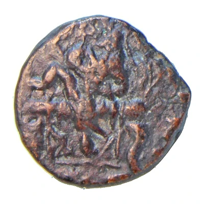 Tetradrachm - Huviska Kushana Imitative type front