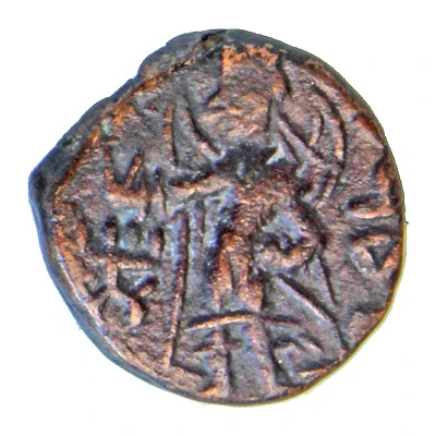 Tetradrachm - Huviska Kushana Imitative type back