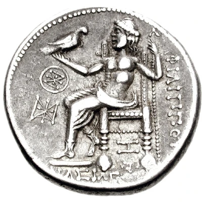 Tetradrachm Imitation of Tetradrachm of Philip III of Macedon 300 BC - 201 BC back