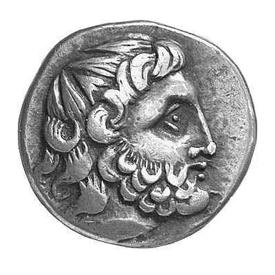 Tetradrachm Imitation of Tetradrachm of Philip II 300 BC - 201 BC front